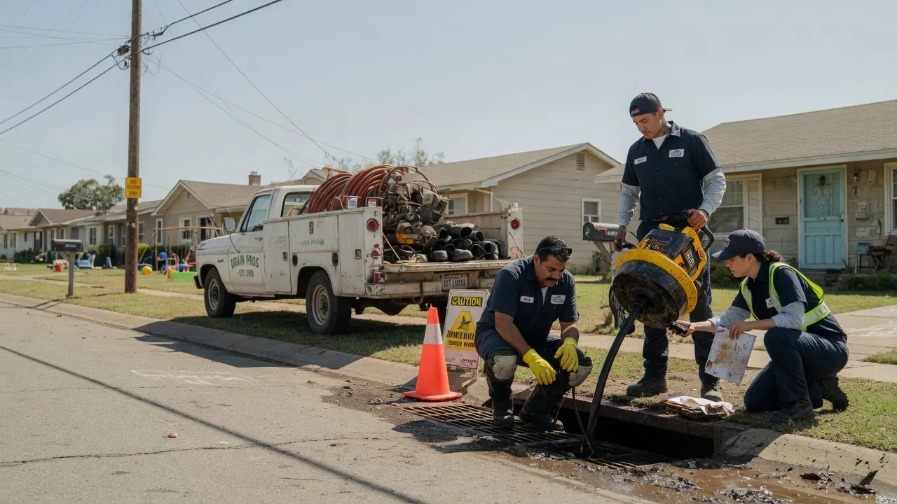 Drain Cleaning in Bushland, TX near me
